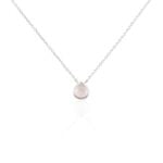 Collier Tao Argent Blanc Quartz - Colliers avec pierres Femme | Marc Orian
