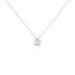 Collier Tao Argent Blanc Quartz - Colliers avec pierres Femme | Marc Orian