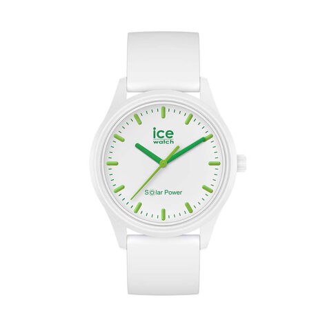 Montre Ice Watch Solar Power Blanc - Montres étanches Famille | Marc Orian