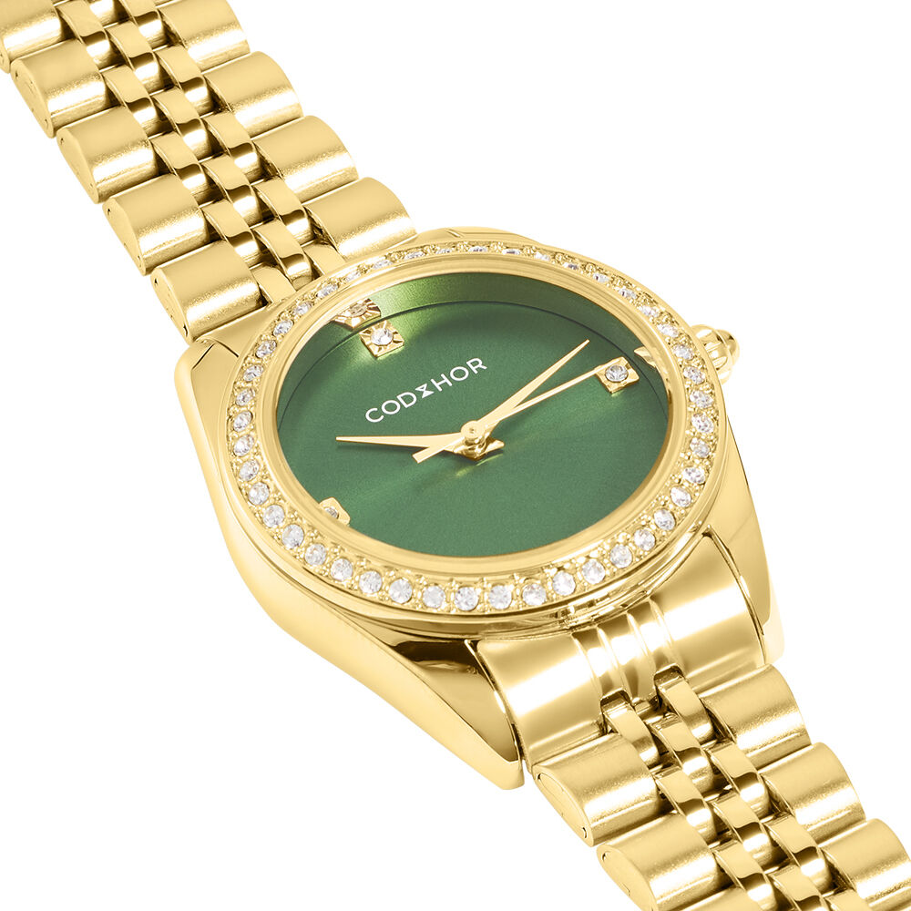 Montre Codhor Irina Vert - Montres étanches Femme | Marc Orian