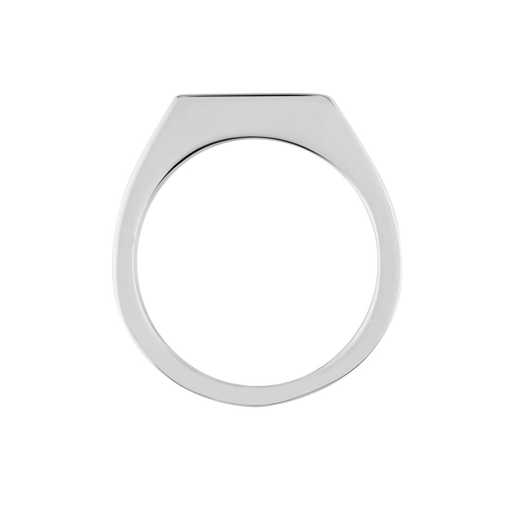 Bague Phebus Him Auxence Acier Blanc - Bijoux personnalis&eacute;s Homme | Marc Orian