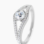 Bague Bernita Argent Blanc Oxyde De Zirconium - Bijoux fantaisie Femme | Marc Orian