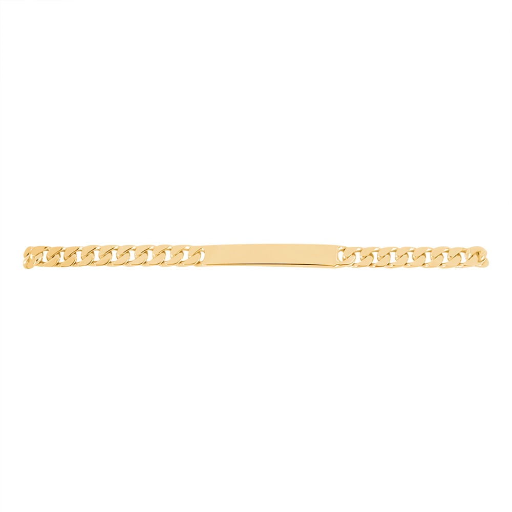 Bracelet Identité Clement Plaqué Or Jaune - Gourmettes Femme | Marc Orian