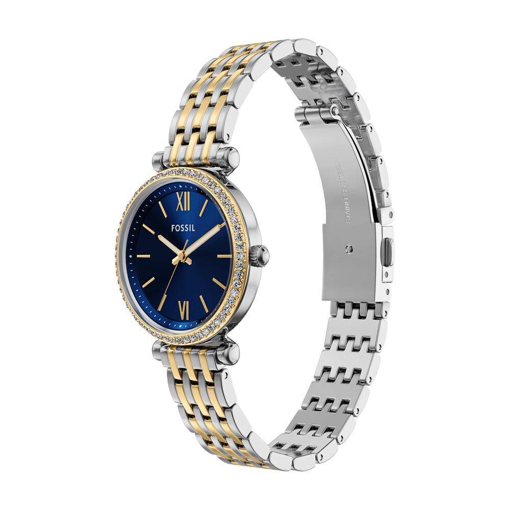 Montre Fossil Carlie Mini Bleu - Montres &eacute;tanches Femme | Marc Orian