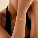 Bracelet Jerry Or Jaune - Bracelets mailles Famille | Marc Orian