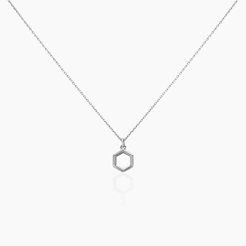 Collier Brielle Argent Blanc - Colliers fantaisie Femme | Marc Orian