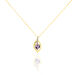 Bague Silucia Or Jaune Amethyste Et Oxyde De Zirconium - Colliers avec pierres Femme | Marc Orian