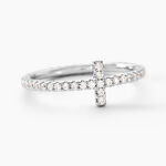 Bague Biche Argent Blanc Oxyde De Zirconium - Bijoux fantaisie Femme | Marc Orian