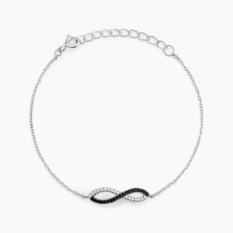 Bracelet Prudentia Argent Blanc Oxyde De Zirconium - Bracelets chaînes Femme | Marc Orian