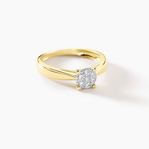 Bague Solitaire Artemis Or Jaune Diamant - Solitaires Femme | Marc Orian