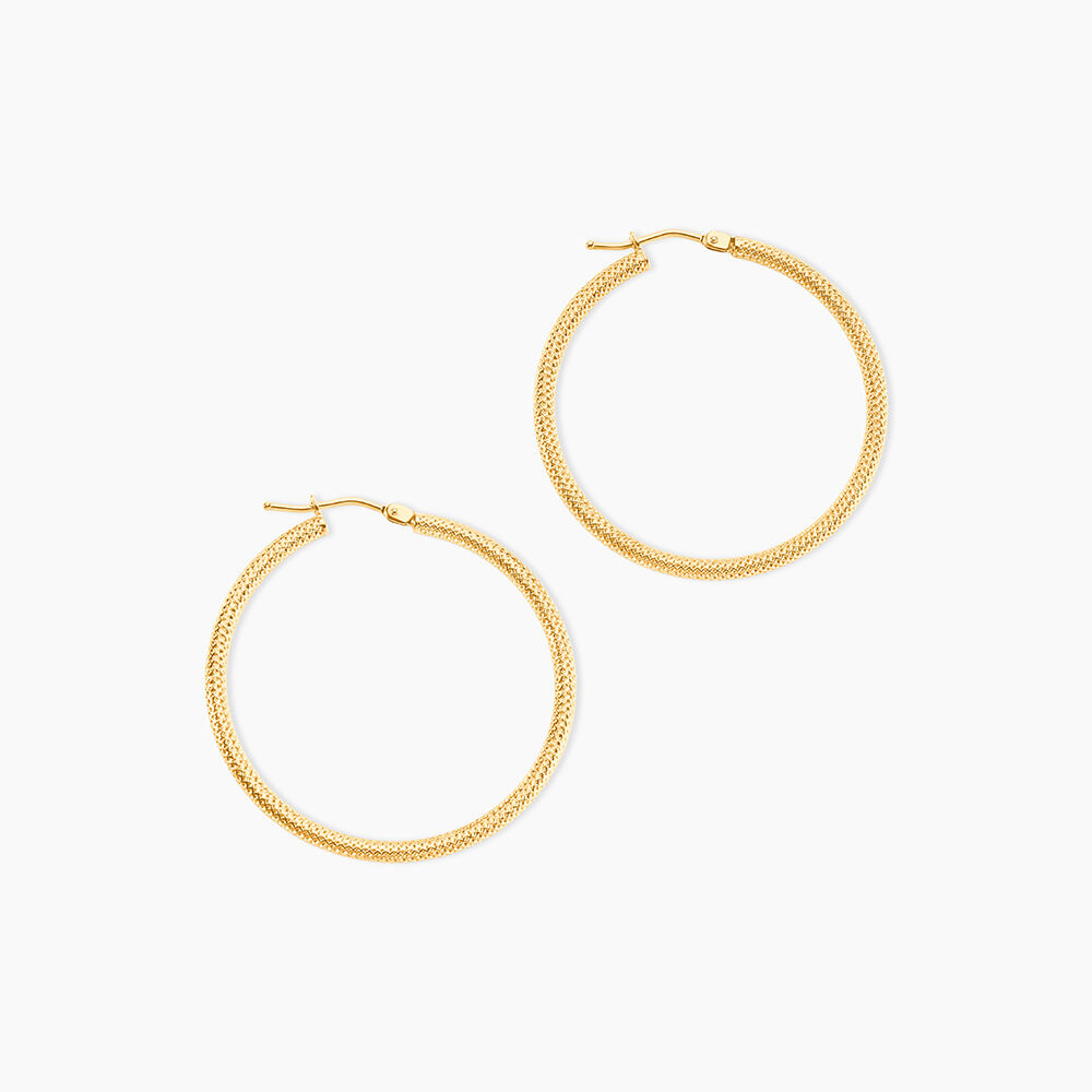 Créoles Ulrica Or Jaune - Créoles Femme | Marc Orian