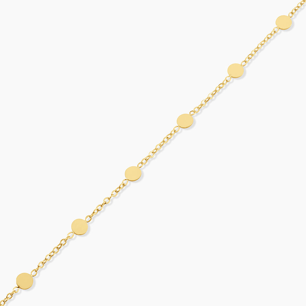 Bracelet Eva Acier Jaune - Bracelets Medailles Femme | Marc Orian