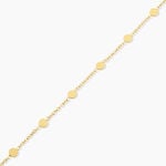 Bracelet Eva Acier Jaune - Bracelets Medailles Femme | Marc Orian
