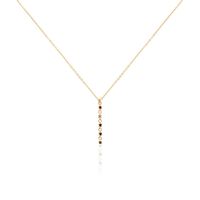 Collier Céphée Plaqué Or Doré Oxyde De Zirconium
