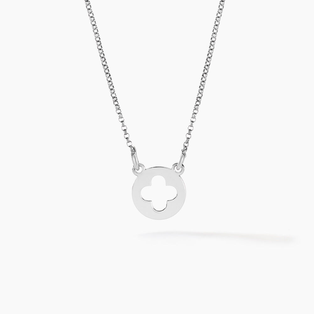 Collier Yamina Argent Blanc - Colliers Femme | Marc Orian
