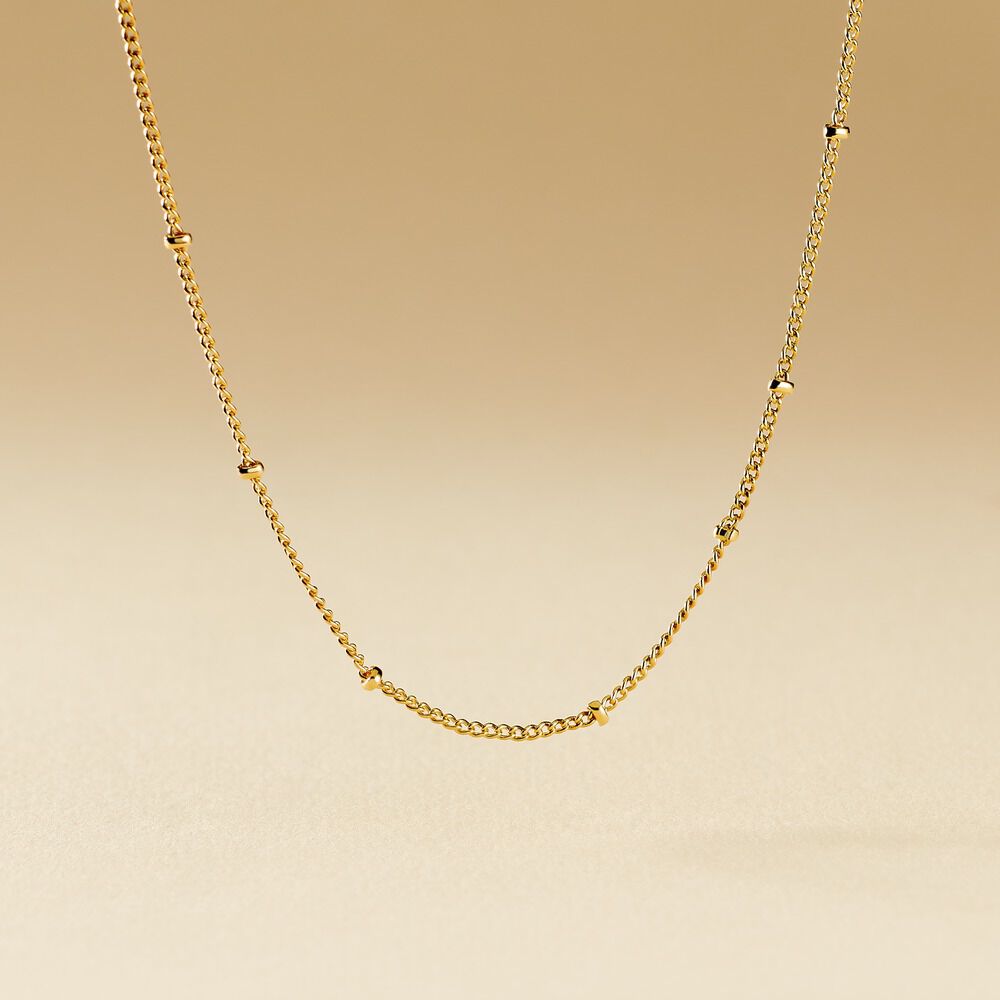 Collier Liza Plaqu&eacute; Or Jaune - Sautoirs Femme | Marc Orian