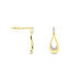 Boucles D'oreilles Puces Nirmala Or Jaune Diamant - Pendantes Femme | Marc Orian