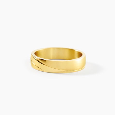 Bague Phebus Him Acier Dore - Bijoux fantaisie Homme | Marc Orian