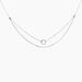 Collier Dayana Argent Blanc - Colliers ras du cou Femme | Marc Orian