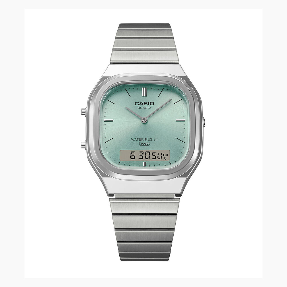 Montre Casio Collection Aq240 Vert - Montres date Unisex | Marc Orian