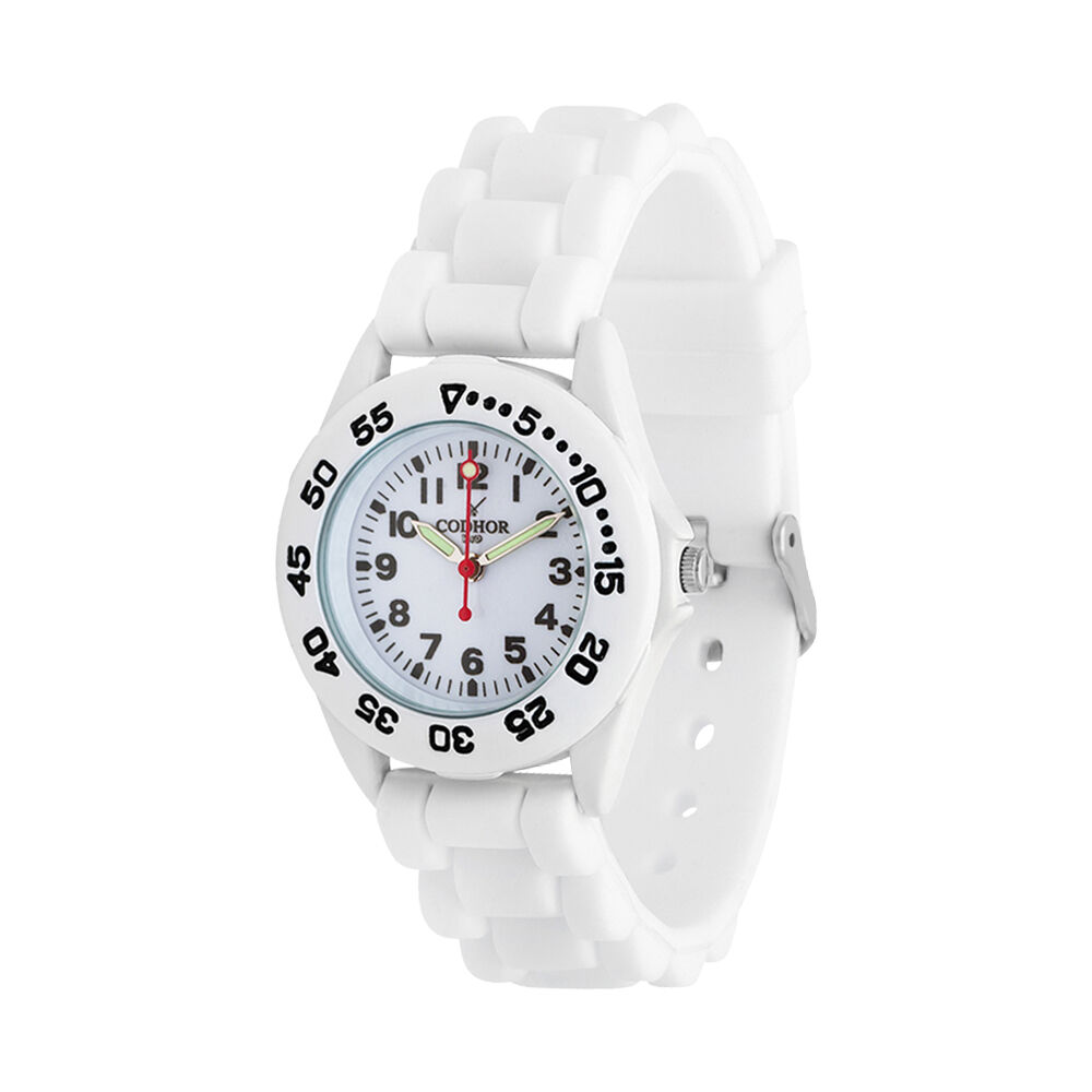 Montre Codhor Kid Acier Blanc - Montres étanches Enfant | Marc Orian