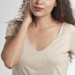 Collier Zuina Argent Blanc Oxyde De Zirconium - Colliers avec pierres Femme | Marc Orian