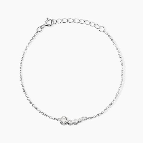 Bracelet Esperance Argent Blanc Oxyde De Zirconium - Bracelets fantaisie Femme | Marc Orian