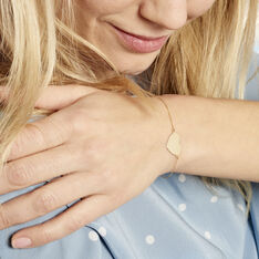 Bracelet Collection Gravable Or Jaune - Bracelets chaînes Femme | Marc Orian