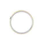 Alliance Serti Grains Ajoures Or Bicolore Diamant - Alliances duo Unisex | Marc Orian