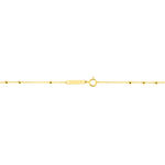 Collier Evelina Croix Maille Boule Or Jaune - Colliers ete Famille | Marc Orian
