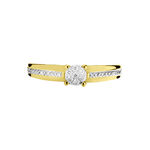 Bague Kate Or Jaune Diamant - Parures de mariage Femme | Marc Orian