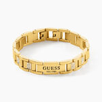 Bracelet Guess Frontiers Acier Jaune Oxyde De Zirconium - Bracelets cha&icirc;nes Homme | Marc Orian