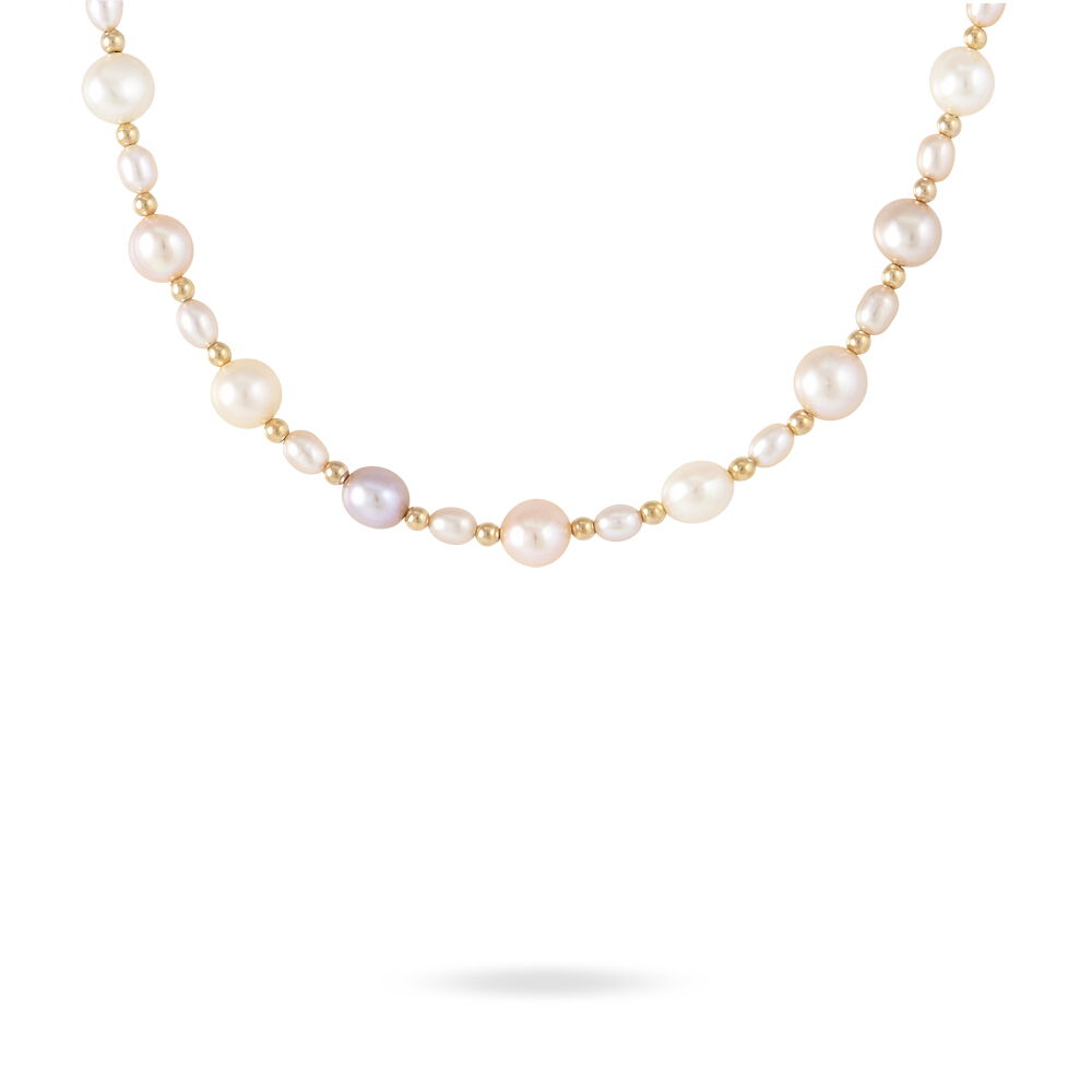 Collier Houne Or Jaune Perle De Culture - Colliers avec pierres Femme | Marc Orian