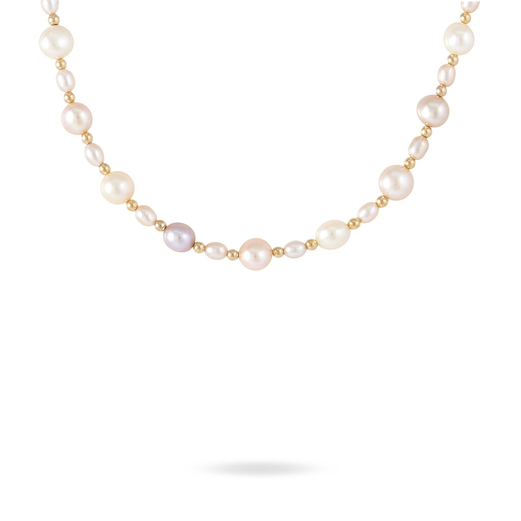 Collier Houne Or Jaune Perle De Culture - Colliers avec pierres Femme | Marc Orian