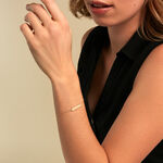 Bracelet Or Jaune Morrigaine Oxydes De Zirconium - Bracelets cha&icirc;nes Femme | Marc Orian