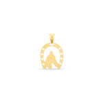 Pendentif Egide Fer A Cheval Or Jaune - Pendentifs Femme | Marc Orian
