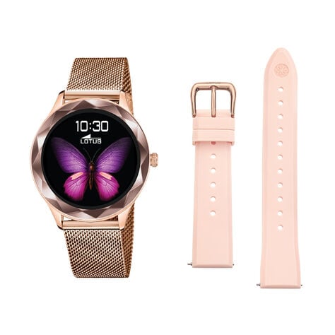 Coffret De Montre Lotus Connect&eacute;e Smartwach Noir - Montres connect&eacute;es Femme | Marc Orian