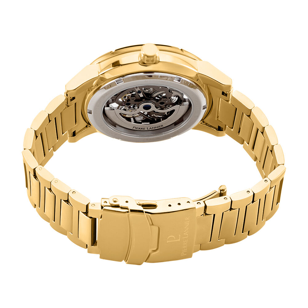 Montre Pierre Lannier Automatique 45 Noir - Montres automatiques Homme | Marc Orian