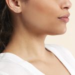 Boucles D'oreilles Barrettes Youssa Barrettes 5 Or Jaune Oxydes - Pendantes Femme | Marc Orian