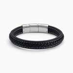 Bracelet Acier Blanc - Bracelets cuir Homme | Marc Orian