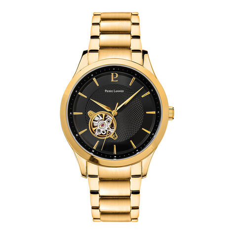 Montre Pierre Lannier Fleuret Noir - Montres automatiques Homme | Marc Orian