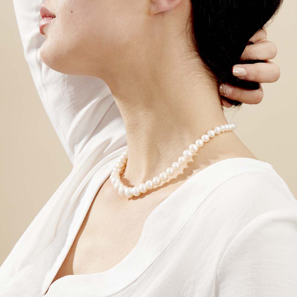 Collier Danilo Baroque Or Jaune Perle De Culture - Colliers avec pierres Femme | Marc Orian