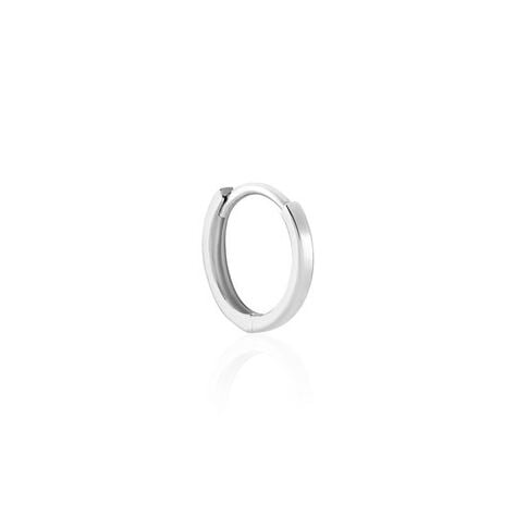Créole Unitaire Ashton Or Blanc - Piercings d'oreilles Homme | Marc Orian
