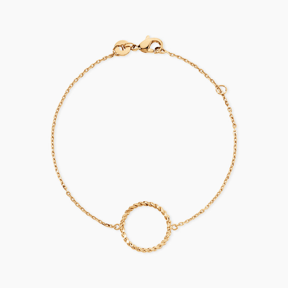 Bracelet Louva Plaqu&eacute; Or Jaune - Bracelets fantaisie Femme | Marc Orian
