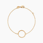Bracelet Louva Plaqu&eacute; Or Jaune - Bracelets fantaisie Femme | Marc Orian
