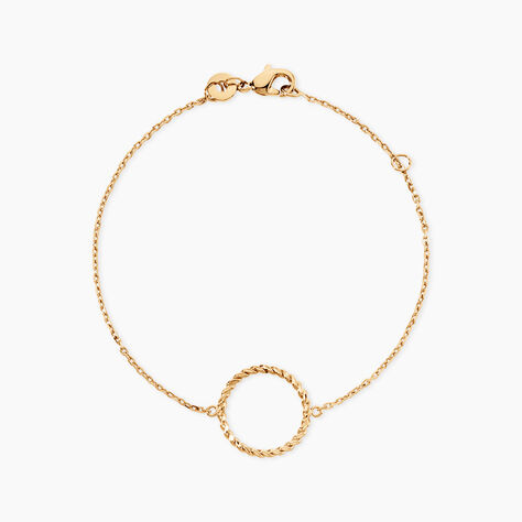 Bracelet Louva Plaqu&eacute; Or Jaune - Bracelets fantaisie Femme | Marc Orian