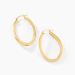 Cr&eacute;oles Silla Argent Dor&eacute; A L'Or 750/1000 - Cr&eacute;oles Femme | Marc Orian