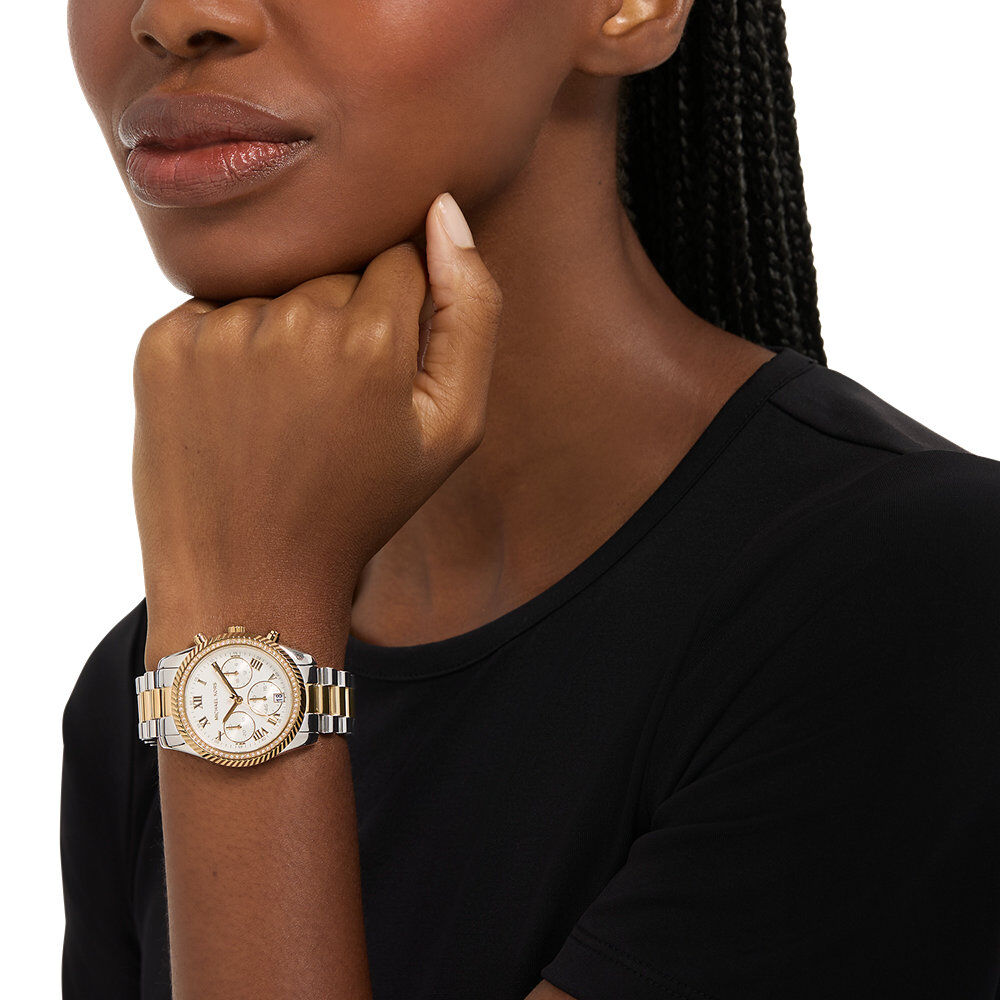 Montre Michael Kors Lexington Argent&eacute; - Montres &eacute;tanches Femme | Marc Orian