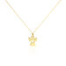 Collier Hallie Ange Et Coeur Or Jaune - Colliers ete Enfant | Marc Orian