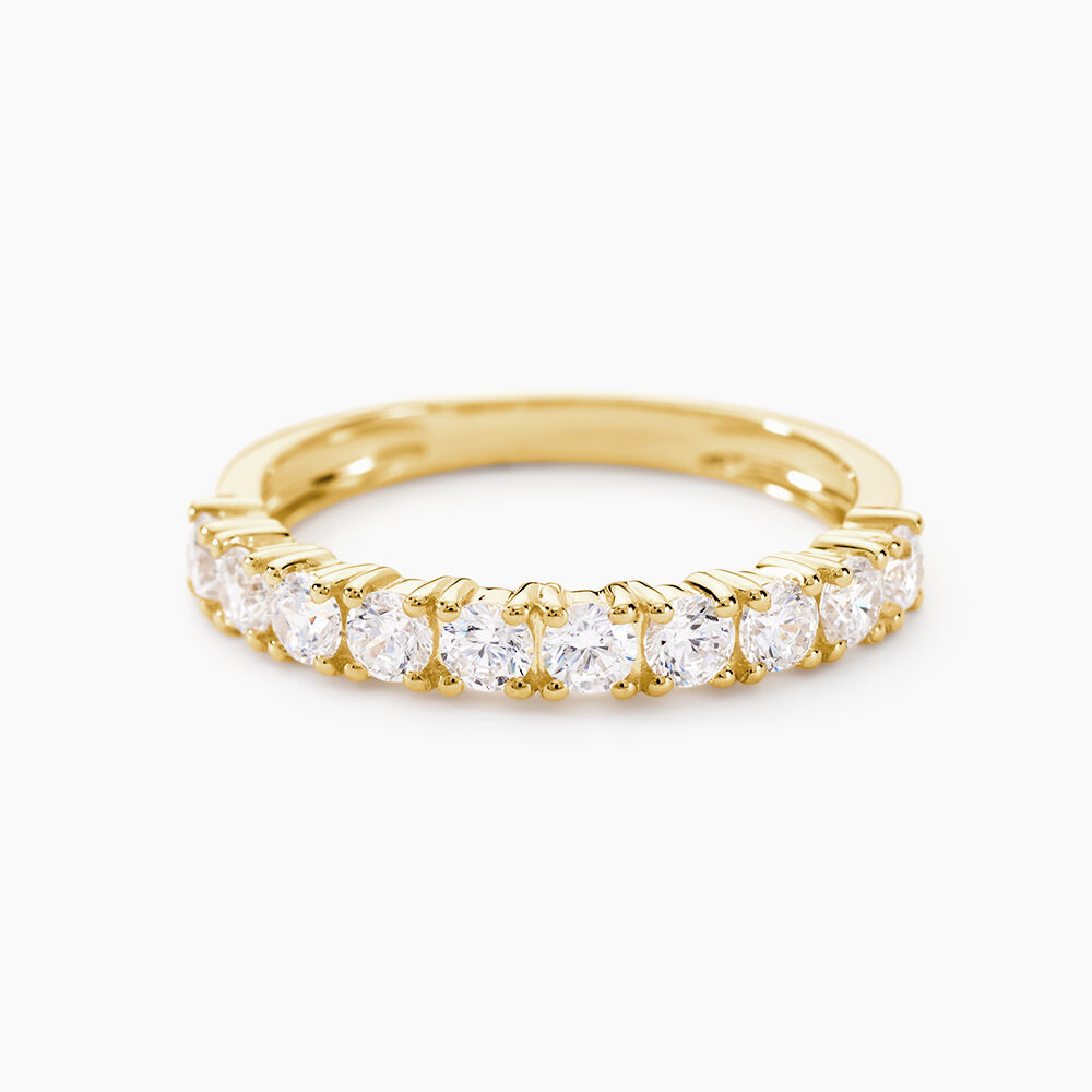 Alliance Julietta Or Jaune Oxyde De Zirconium - Alliances duo Femme | Marc Orian